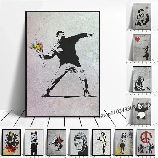 Voci di Strada: La Provocazione di Banksy