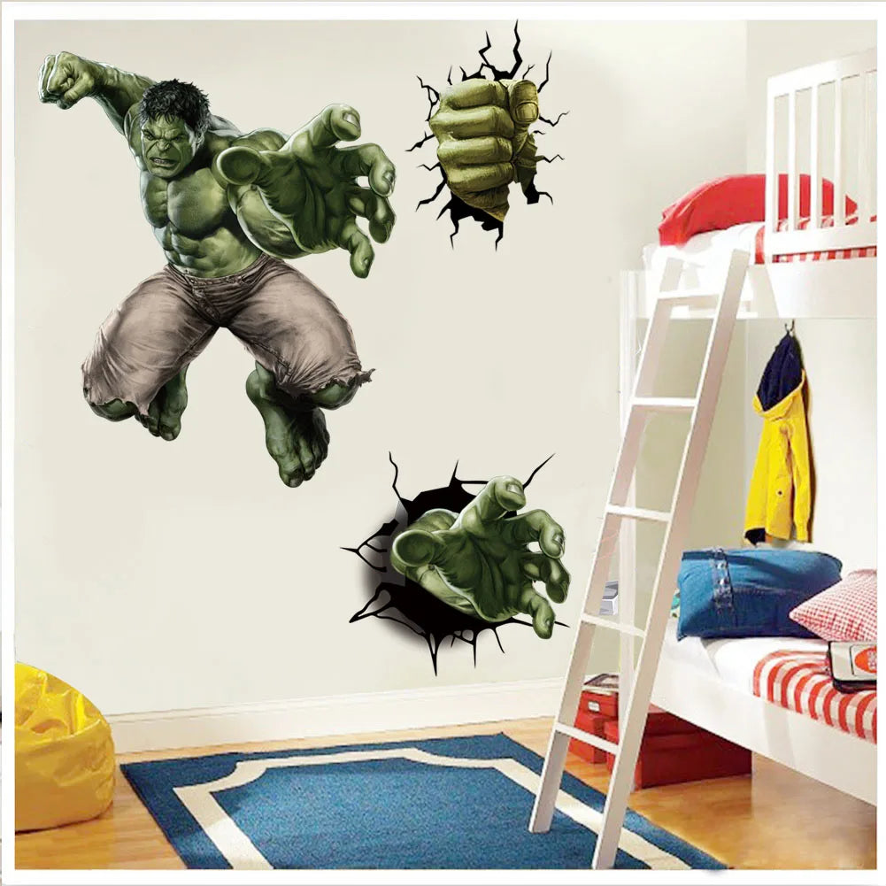 Vinilos decorativos de Spider-Man y Marvel: ¡Transforma tu habitación en una aventura épica!